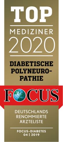 FOCUS Siegel Mediziner-Siegel Diabetische Polyneuropathie FOCUS Siegel Mediziner-Siegel Diabetische Polyneuropathie