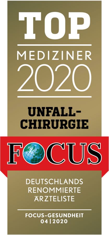 FOCUS-Siegel TOP_Mediziner_2020_Unfallchirurgie FOCUS-Siegel TOP_Mediziner_2020_Unfallchirurgie